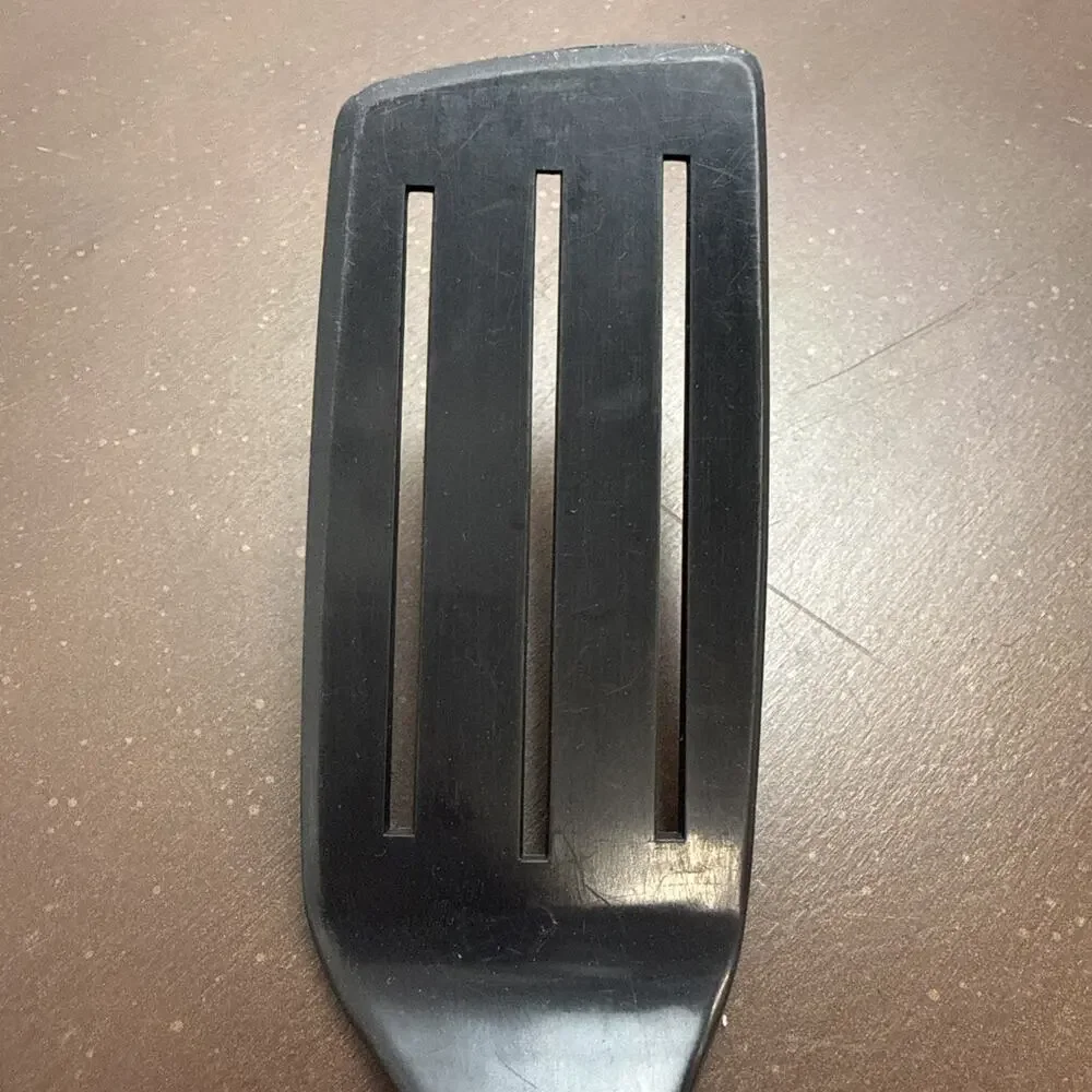 Vintage Foley Black Nylon Spatula Slotted Angled Turner Long Blade